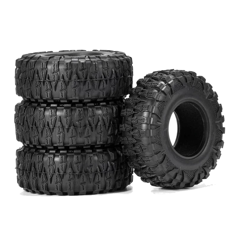 

4 шт., резиновые шины 2,2 дюйма для 2,2 Rc Crawler Scx10 Wrangler 1/10