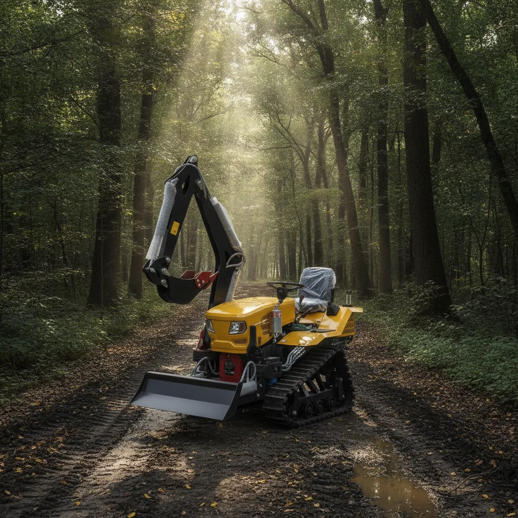 100 PS Großer Raupentraktor Diesel Schwerlast-Raupentraktor Kompatibel mit Baggeranbaugeräten für den Infrastrukturbau C