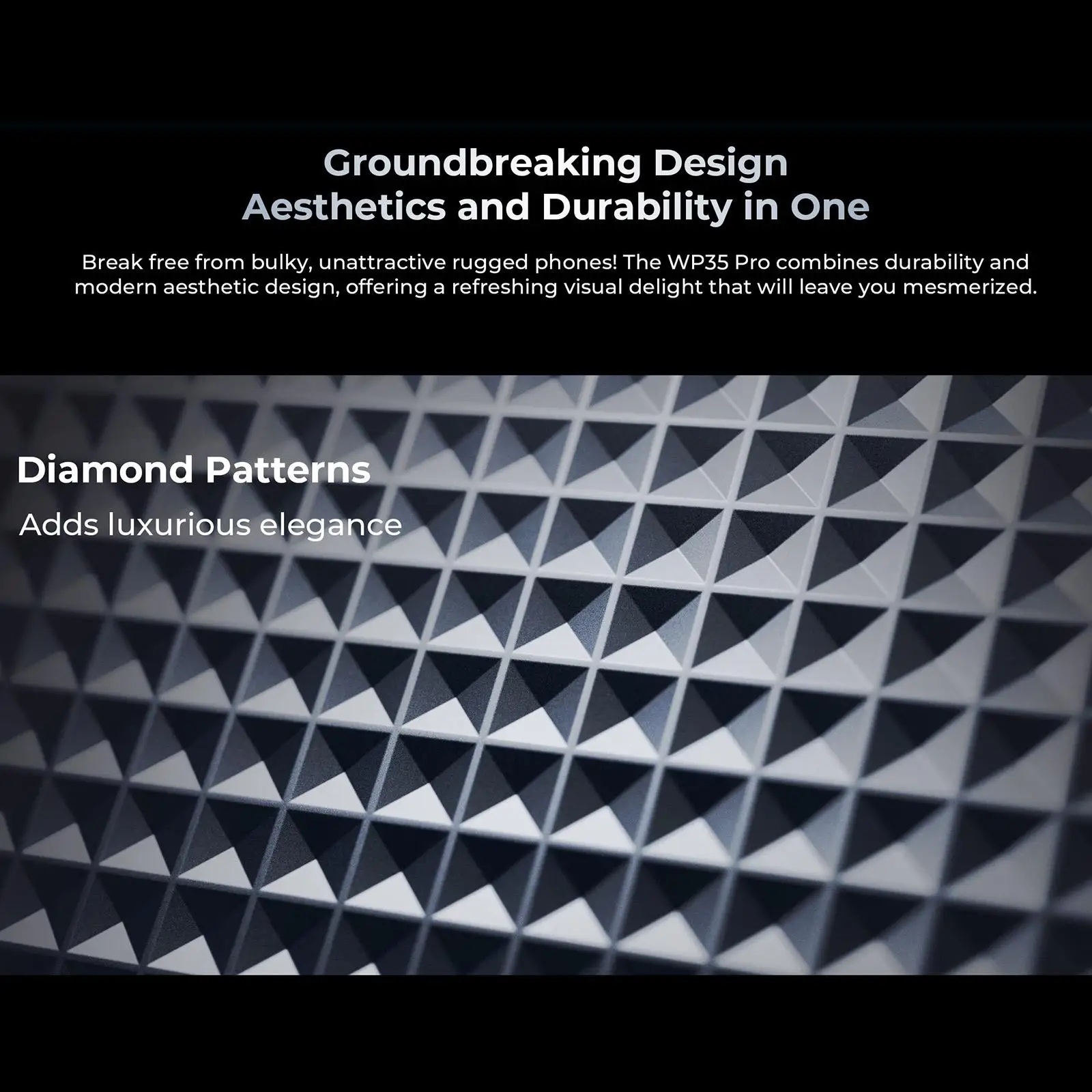 Oukitel WP35 Pro 5G Rugged Phone 12GB+512GB 6.6 inch Android 14 11000mAh battery 64MP MediaTek Dimensity 6300 NFC Smartphone