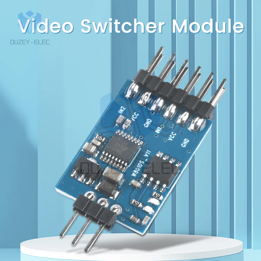 3-Channel Video Switcher Module 3 way Video Switching Unit FPV Camera for Multicopter Drones 5.8G FPV Transmitter and Camera
