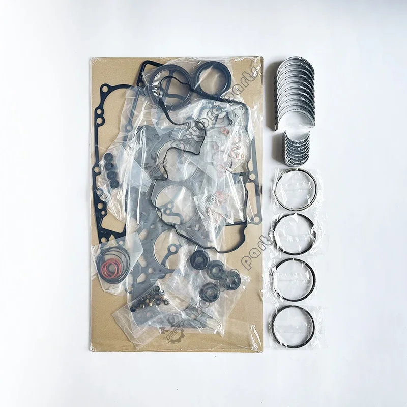 

C221 Overhaul Re-ring Kit With Full Set Gasket Piston Rings Main Rod Bearings For Isuzu Engine Parts