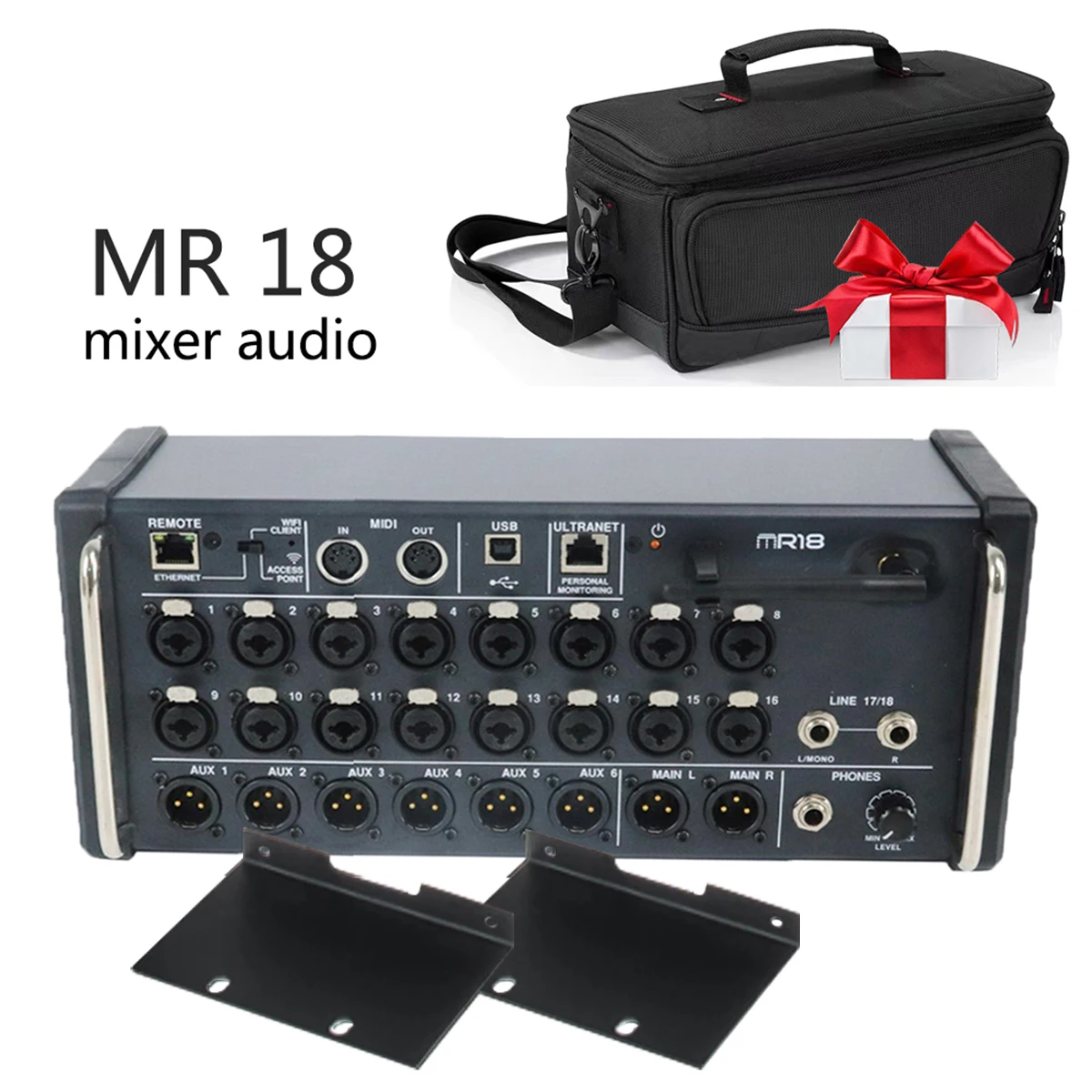 18CHDigitalMixerAudioMR18XR18WifiUSBProfessionalMultitrackRecordingAudioConsoleDj