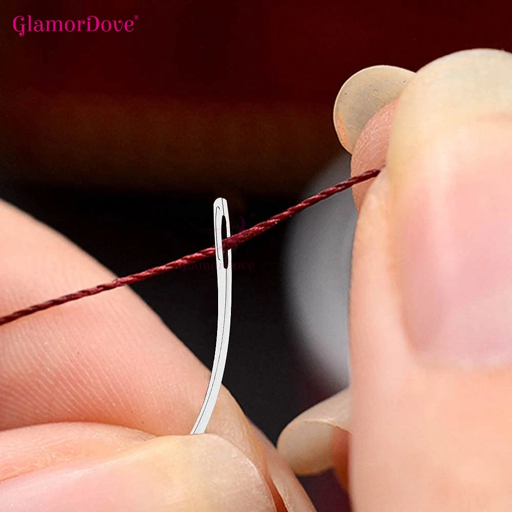 Hair Thread For Weave Needle And Thread Kit Hand Sewing