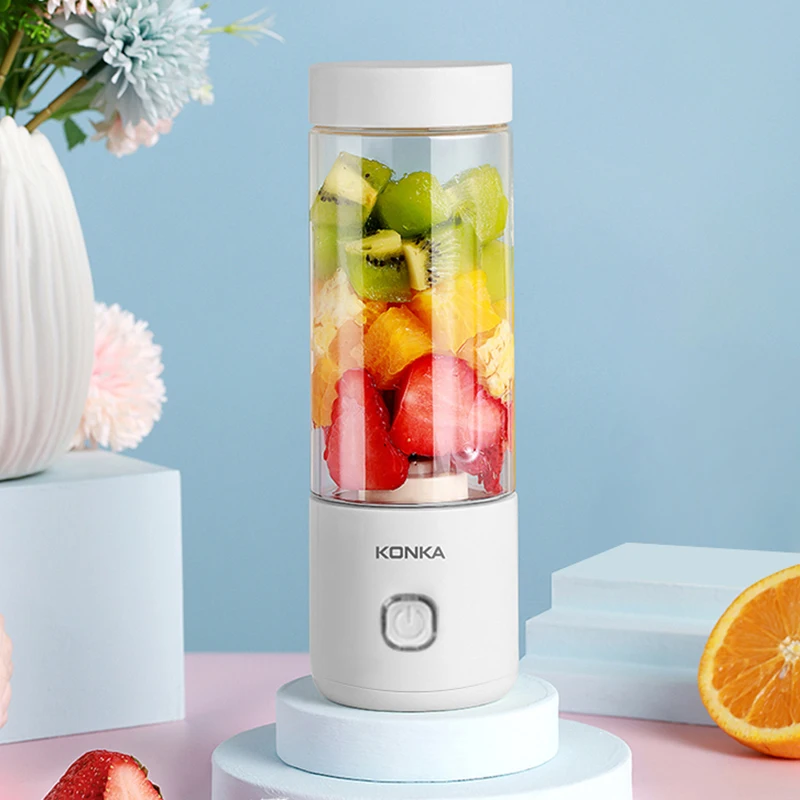 10 Blades Electric Juicer Portable Blender 350ML Fruit Mixers 3000mAh USB  Rechargeable Smoothie Juicer Cup Squeezer Juice Maker - AliExpress