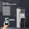 5-in-1 Water Cooler with Ice Maker, Water Dispenser for 5 Gallon Bottle, Bottom Loading, Hot/Cold Water Dispenser Built-in Bulle 6