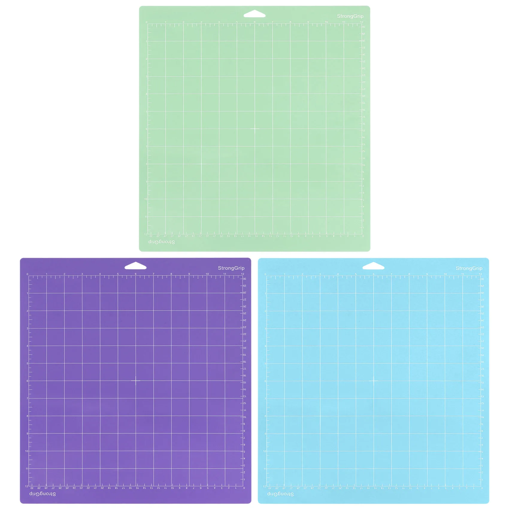 3PCS) Strong Grip Cutting Mat for Cricut Explore Air 2/Maker 12x12 inch Mats