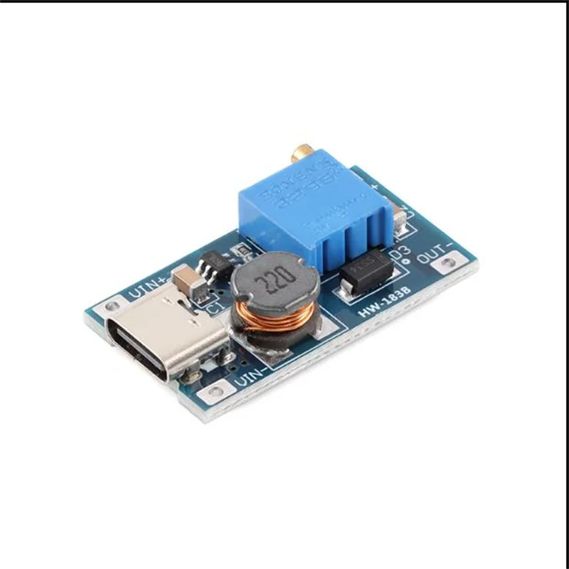 

HW-183B/2A DC-DC бустер USB/модуль преобразования высокой мощности Type-C