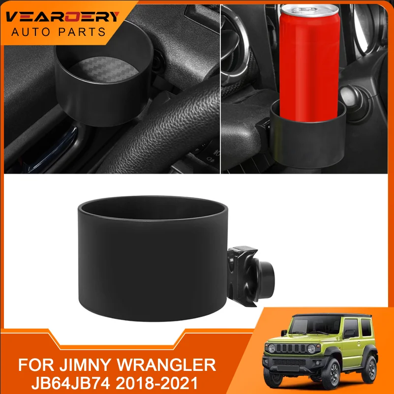 

Interior Accessories For Suzuki Jimny JB64 JB74 2018-2021 ABS Car Drink Cup Holder Stand Organizer Bracket