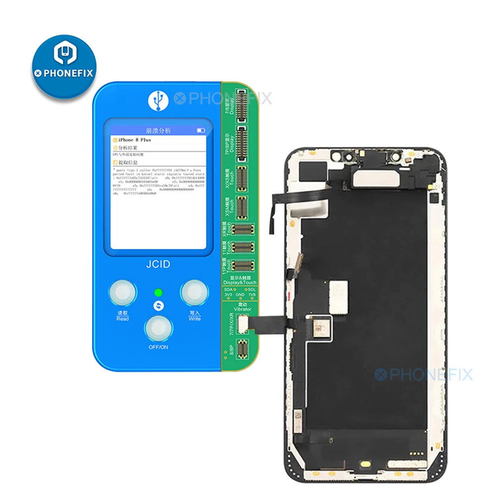 JC V1SE Programmer Wifi Full Kit for IPhone15 14 13 12 11 X 8 True Tone Original Color Touch Shock Camera Battery Face ID Repair