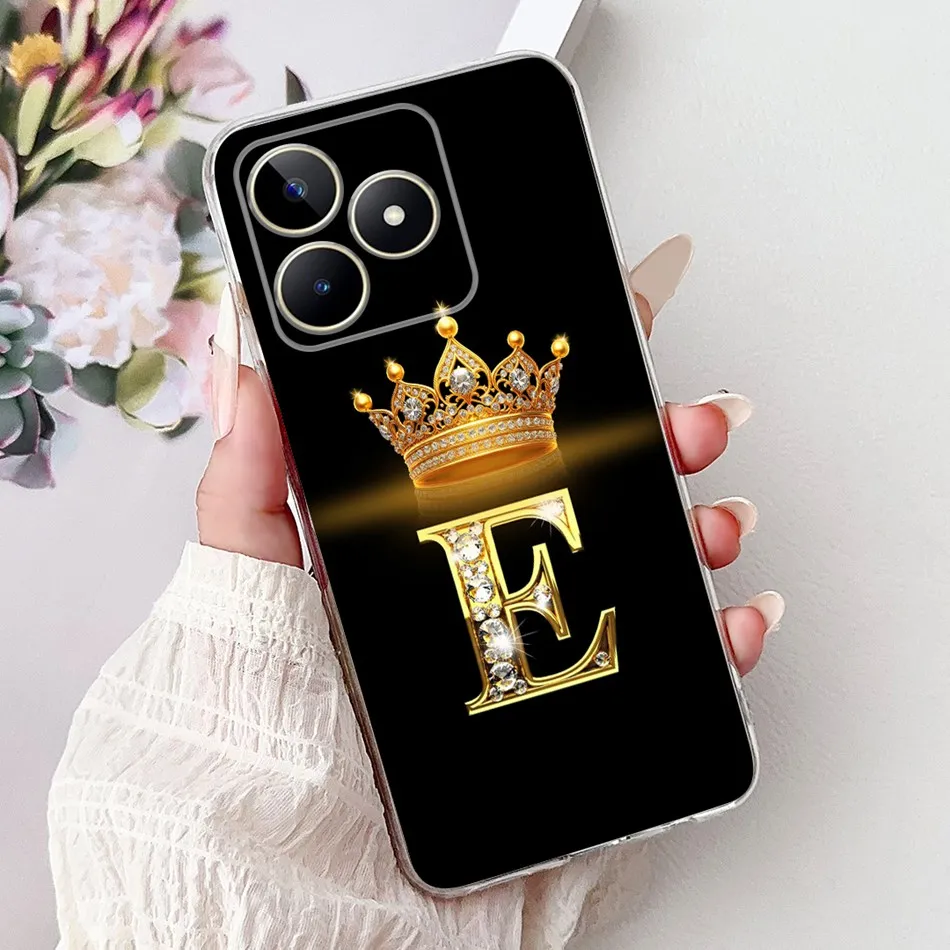 Fashionable Soft Silicone TPU Phone Case - Stylish Letter Design