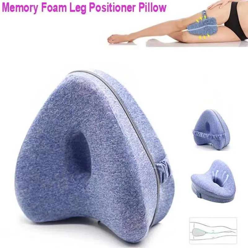 Memory Cotton Leg Pillow Sleeping Orthopedic Sciatica Back Hip Body Joint  Pain Relief Thigh Leg Pad Cushion Home Memory Foam