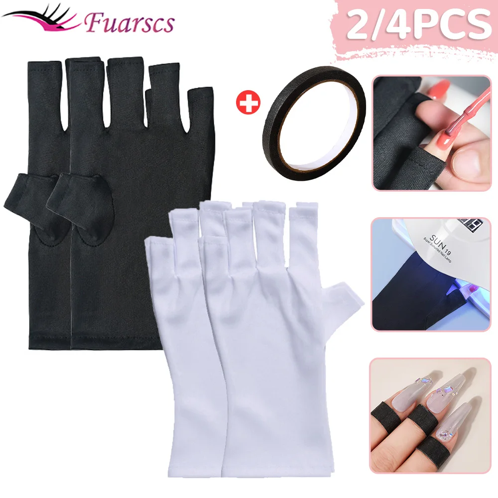 NailArtGloveUVProtectionGloveAntiUVRadiationProtectionGloves
