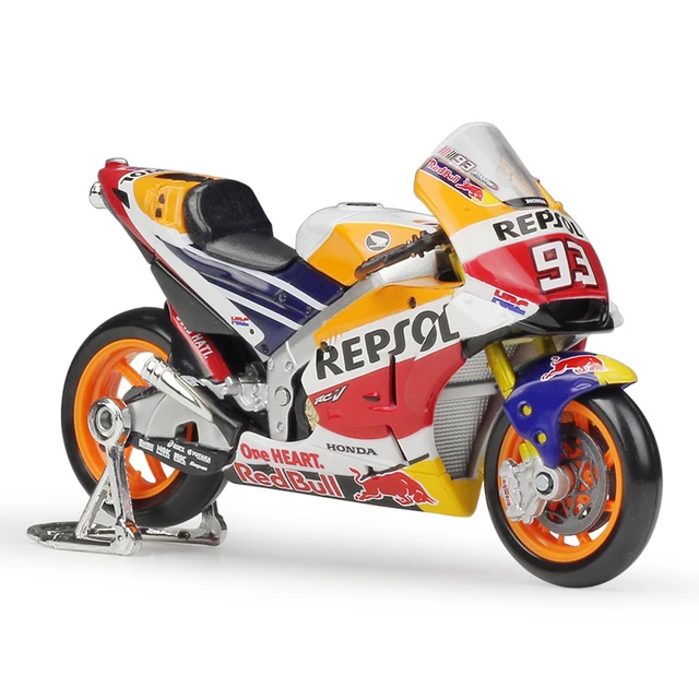 Miniature Maisto moto GP Honda Repsol Marquez 2021 1/18eme - Accessoire &  Stand sur La Bécanerie