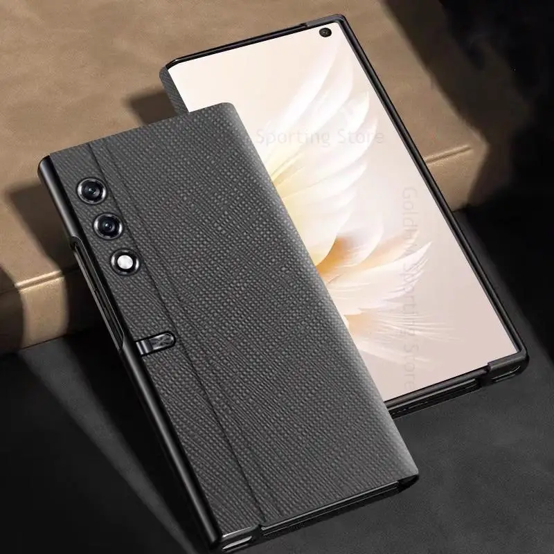 Cases For Huawei Honor V Purse 5G Cross Leather Shockproof Phone Case For Honor V Purse Full Protective Flip Cover For VCA-AN00