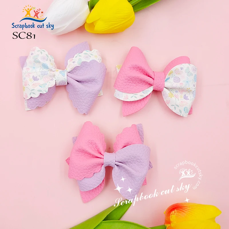 Description Picture 4 of itemScrapbookCutSky-SC81  BOW Wooden Cutting Knife Die Is Used With The Machine