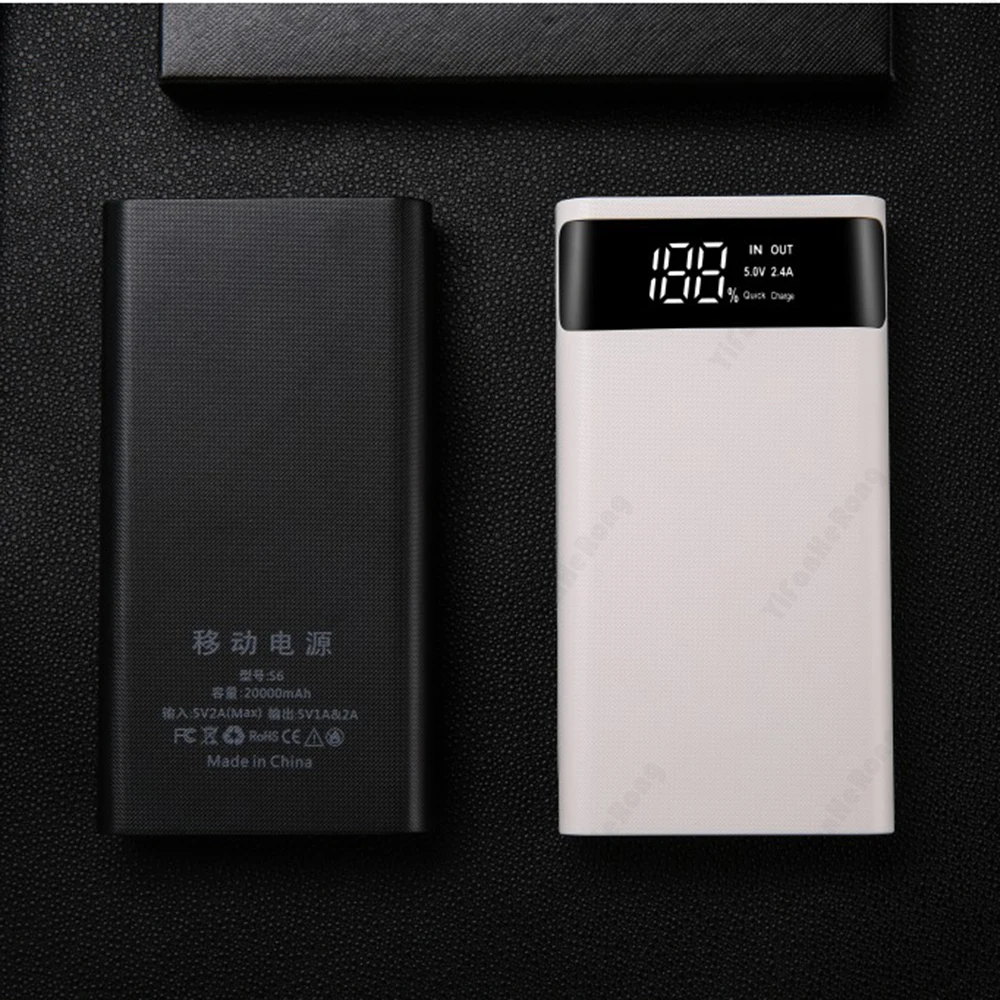 de armazenamento de carregamento da bateria com lanterna 20000mAh