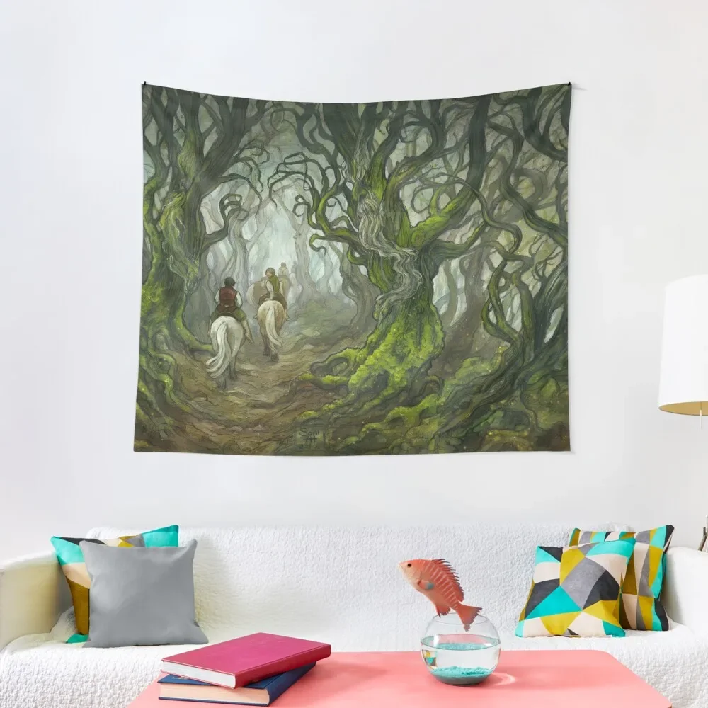 

The Old Forest (borderless) Tapestry Mushroom Wall Decor Decor Home Tapestry