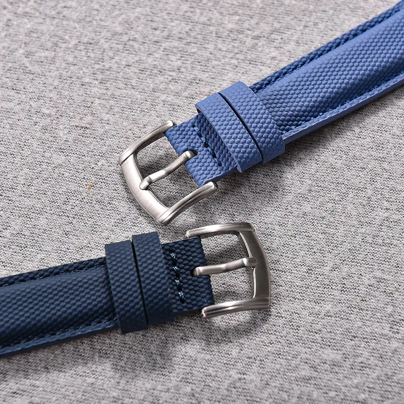 New Coated Sailcloth Strap 18/19/20/22mm Sport Fabric Waterproof WristBand Universal Accessories For Smart Watch Huawei/Samsung - Image 4