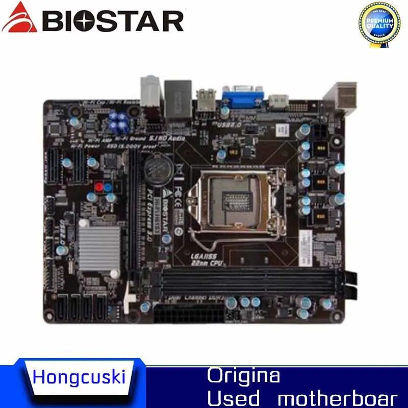 Biostar Hi Fi H61S3 LGA 1155 DDR3 16GB USB 2.0 CPU H61 데스크탑 motherborad