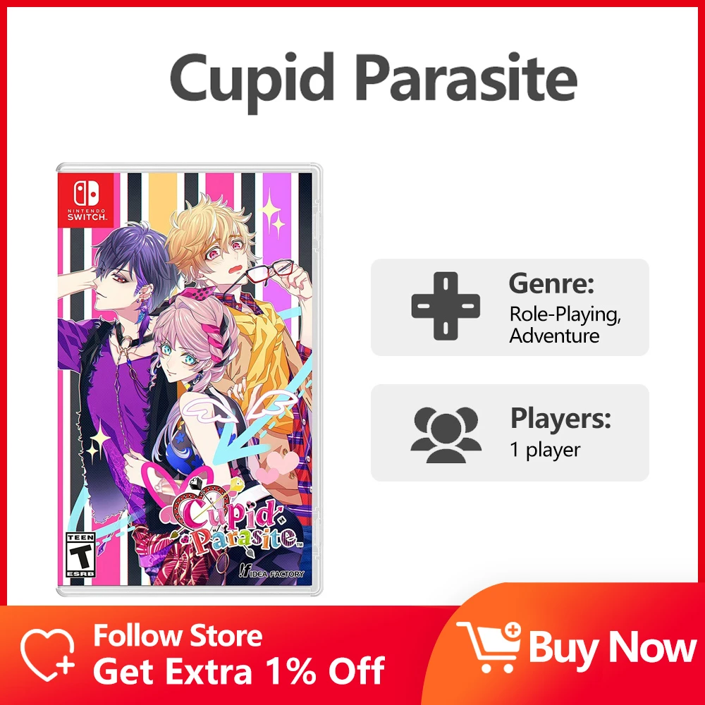 Nintendo Switch Games Cupid Parasite Lifestyle Simulation Genre Support