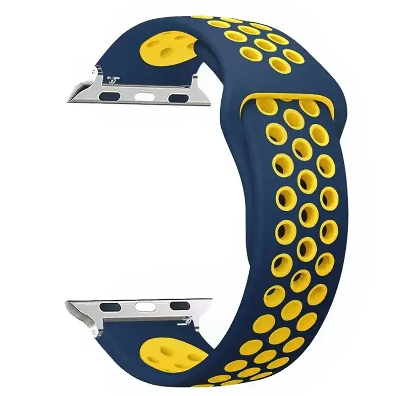 Breathable Sport Loop Strap for Apple Watch - Silicone Bracelet Band