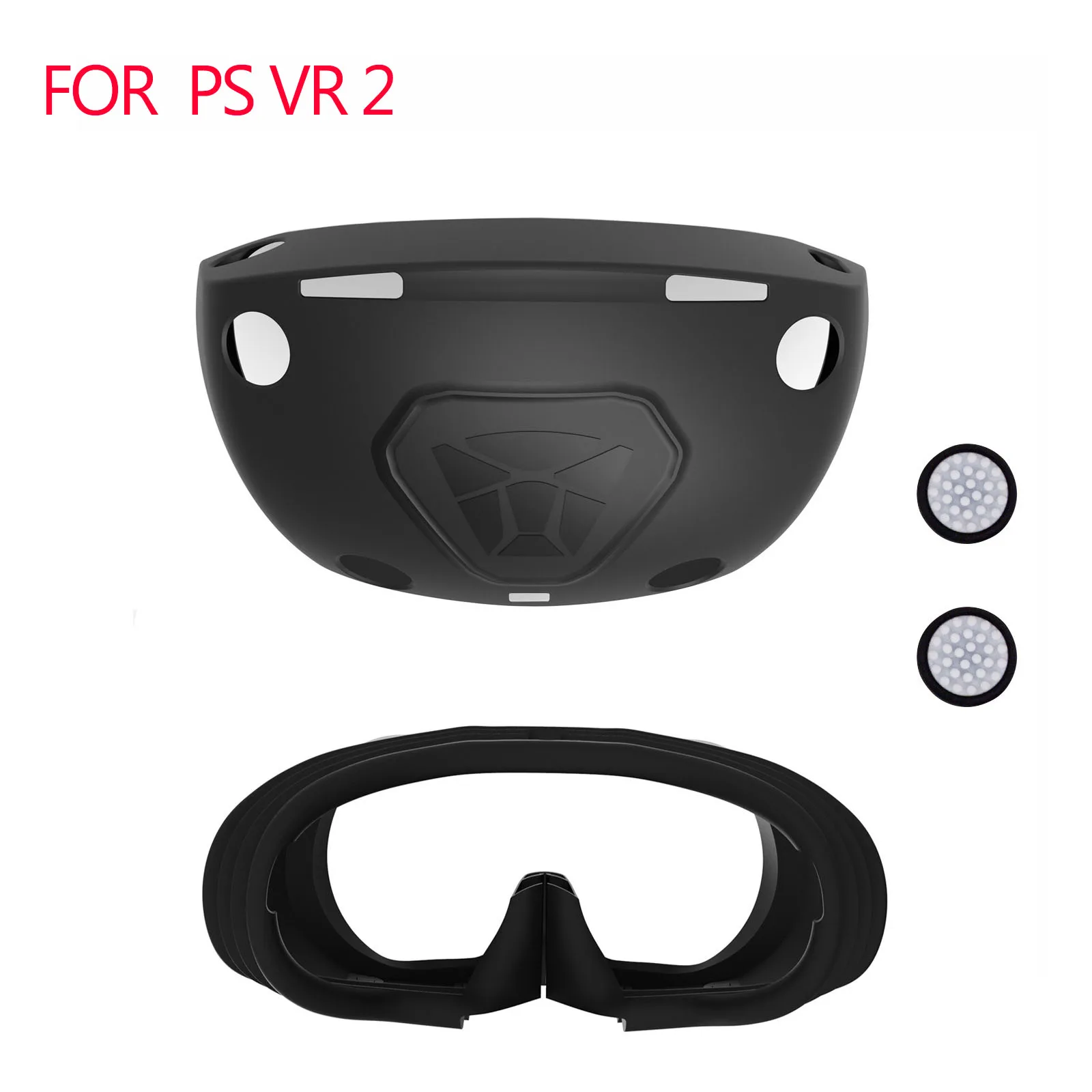 

Silicone Face Cover for PSVR2 VR Headset Protective Case Anti-scratch Shell Replacement Face interface For PS VR 2 P-S VR2 Acces