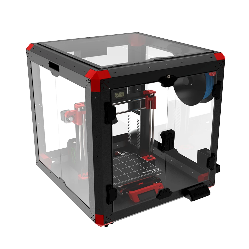 Prusa Enclosure Metal Printer Box Noise Cancelling with LED Light and Air Purifierfor Prusa MK3 MK4 Ender 2 3 Pro Anycubi Mega