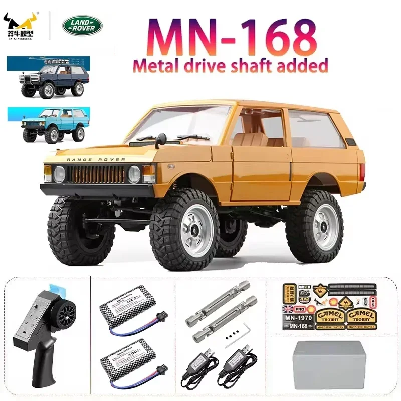 Mangniu MN168Range Rover Full Scale Rc Model Remote Control Vehicle Simulation Remote Control Climbing Off RoadVehicle VS WLtoys 6