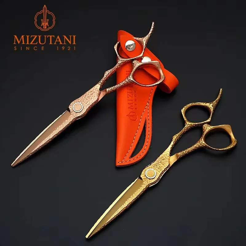 

New Mizutani Barbershop Professional Barber Tools Salon Hair Cutting Thin Scissors Set 6Inch Hair Clipper