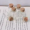 50/105/210 Pcs 5ml Small Glass Jars with Cork Mini Decorative Bottles for Home Decor Wishing Bottles Craft Storage DIY Container 1