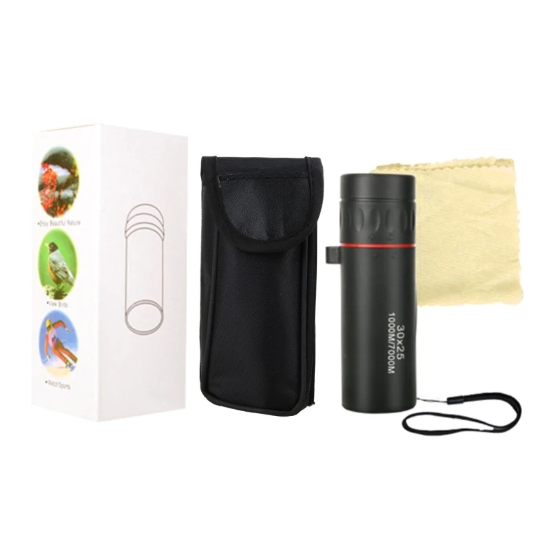 

1000M/7000M Single-Barrel Pocket 30x25 Monocular for Friend