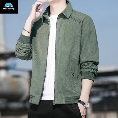 Рисунок 5 - Мужская Вельветовая куртка с отложным воротником