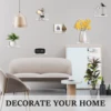 6/12Pcs Acrylic Wall Shelves Floating Shelves Clear Small Shelf Product Display Stand Wall Decoration Storage Rack 5