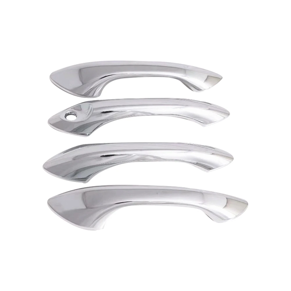 

Для Onix 2020 2021 2022 Защитная крышка ручки боковой двери автомобиля молдинговые аксессуары серебристого цвета