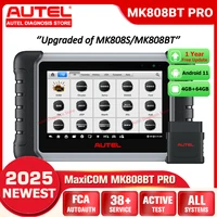 2025 Autel MK808BT PRO Scanner OBD2 Code Readers & Scan Tools Bi-Directional Control, 38+ Services Automotive Diagnostic Scanner 1