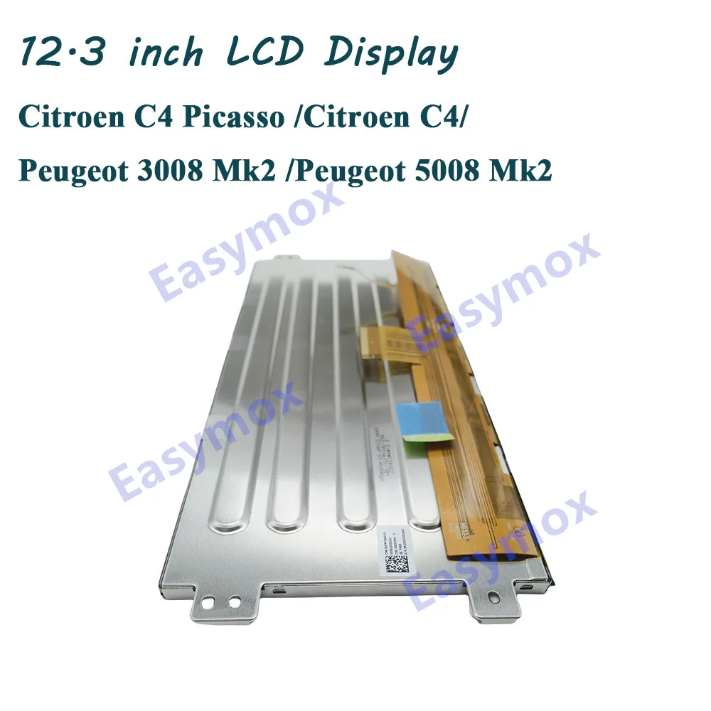 LLB123LT01 12.3인치 자동차 계기판 대시보드 화면 디스플레이 (시트로엥 C4 스페이스투어러, 푸조 3008 용)