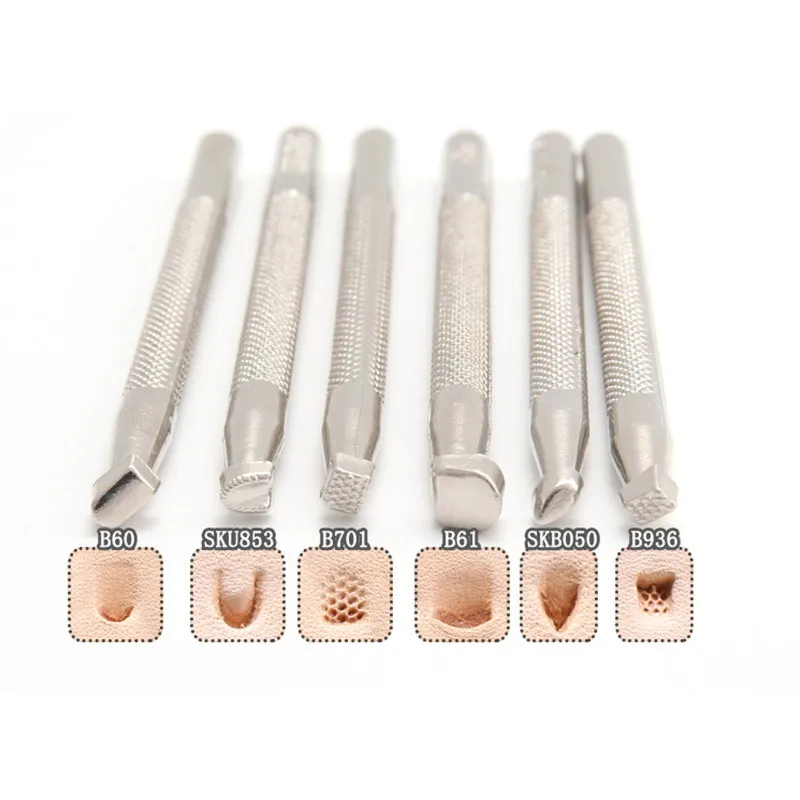 DIY Leather Printing Tool, Alloy Metal Carving, Handmade Leathercraft Tools, Stamping Leather Working Saddle Making Tools, 1Pc