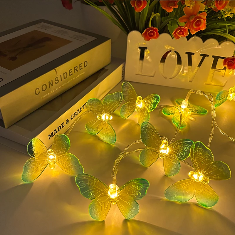 1–10M LED Butterfly String Lights 5