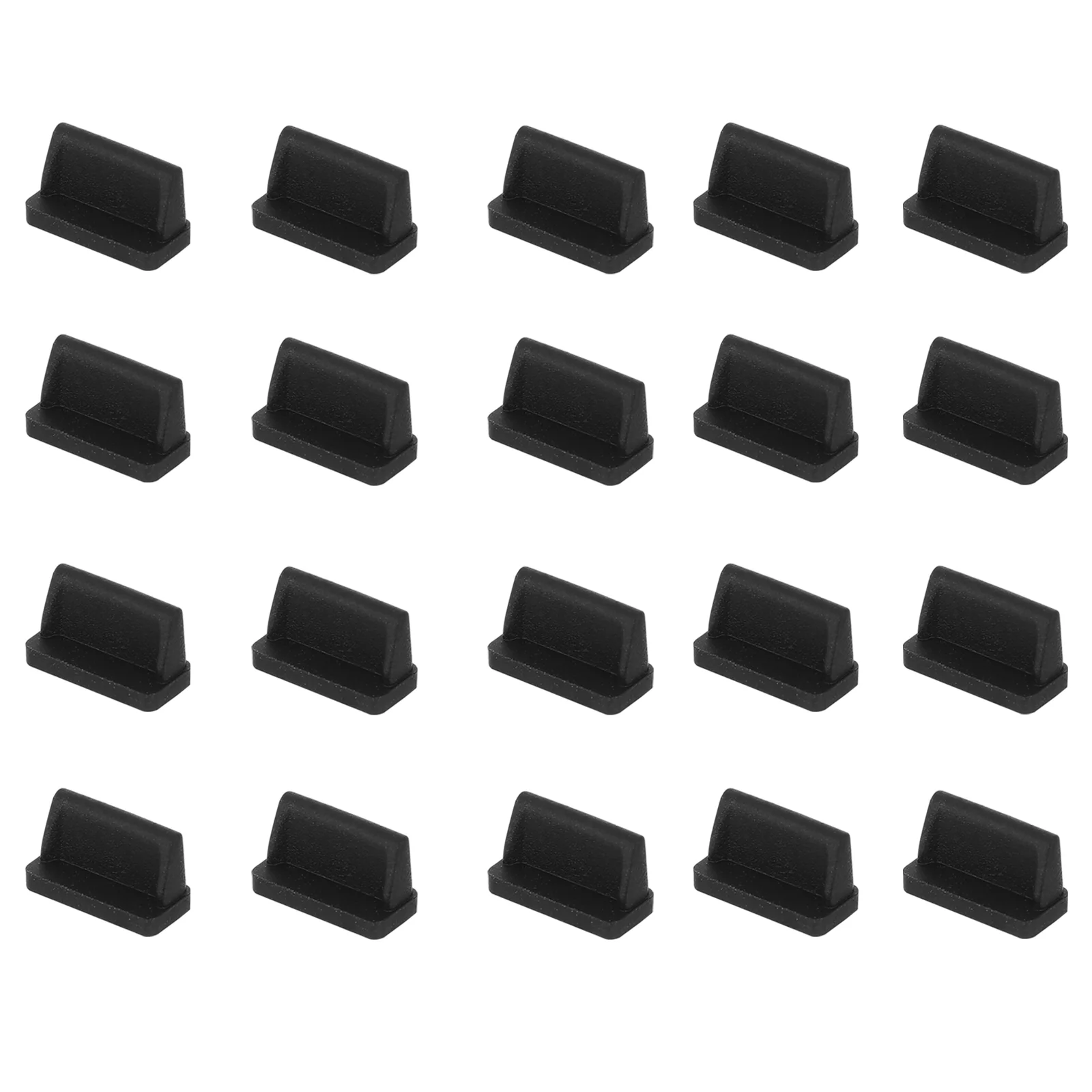 

20 PCS Silicone USB Plug End USB Type-A Dust Stopper for Computer Laptop