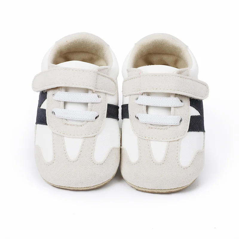 Newborn Baby Classic Sneakers Letters Splicing Baby Casual Shoe Anti-slip Hundred Walking Boys Girls Shoes 0-18 Months sneakers shoes