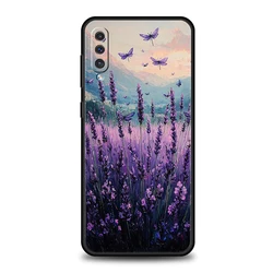Lavender Soft TPU Phone Case - Elegant Protective Shell - Galaxy A70 (A4)