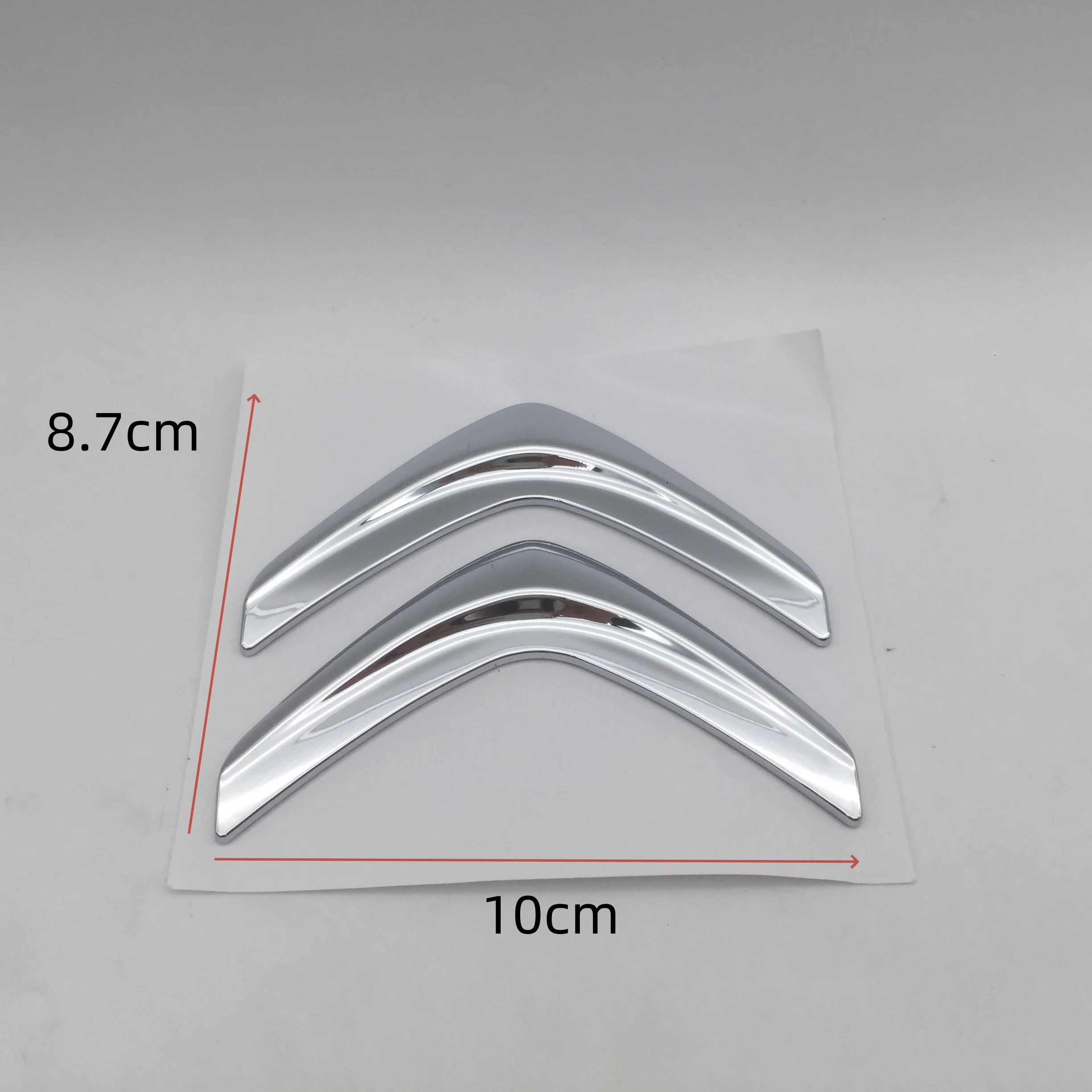 시트로엥 자동차용 3D ABS 프론트 후드 엠블럼 보닛 스티커 리어 테일 트렁크 배지 데칼 스타일링 자동차 액세서리 1개