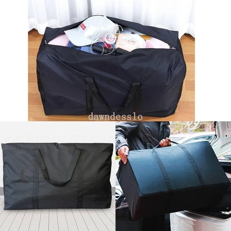 Extra Large Waterproof Moving Luggage Bags Laundry Shopping Bag Foldable Luggage Travel Bag Large Capacity Quilt Organizer - 4