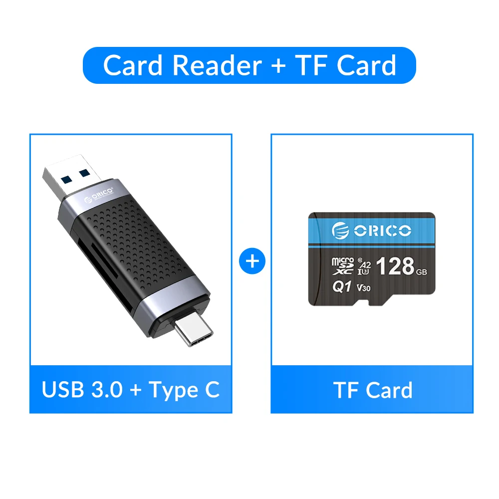 オリコタイプc USB3.0カードリーダーメモリポータブルスマートカード