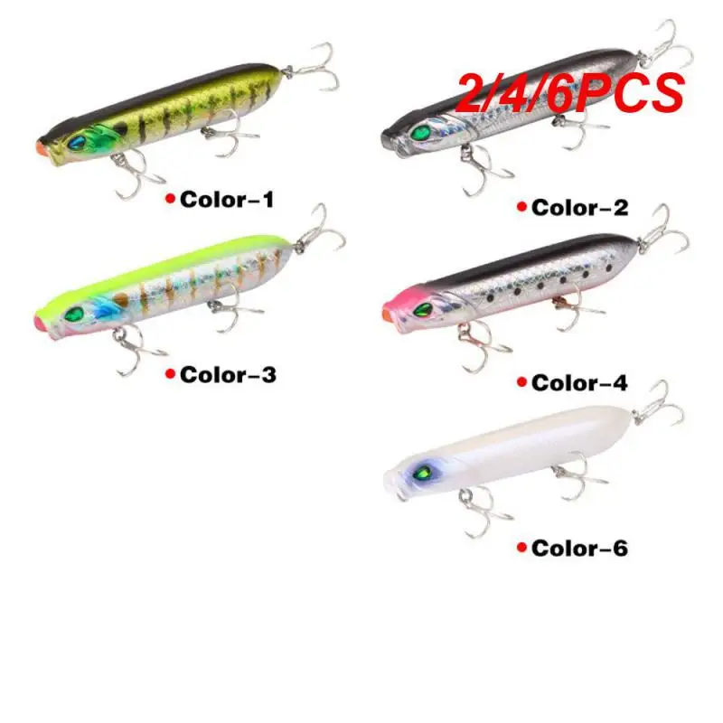 

2/4/6 шт., плавающие рыболовные приманки, 10 см, 17,5 г