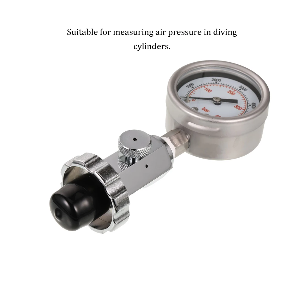 

Checker Air Tank Pressure with Gasket Filter Gas Cylinder Reading Accurate Gauge Metal Sturdy Long-Lasting Tool