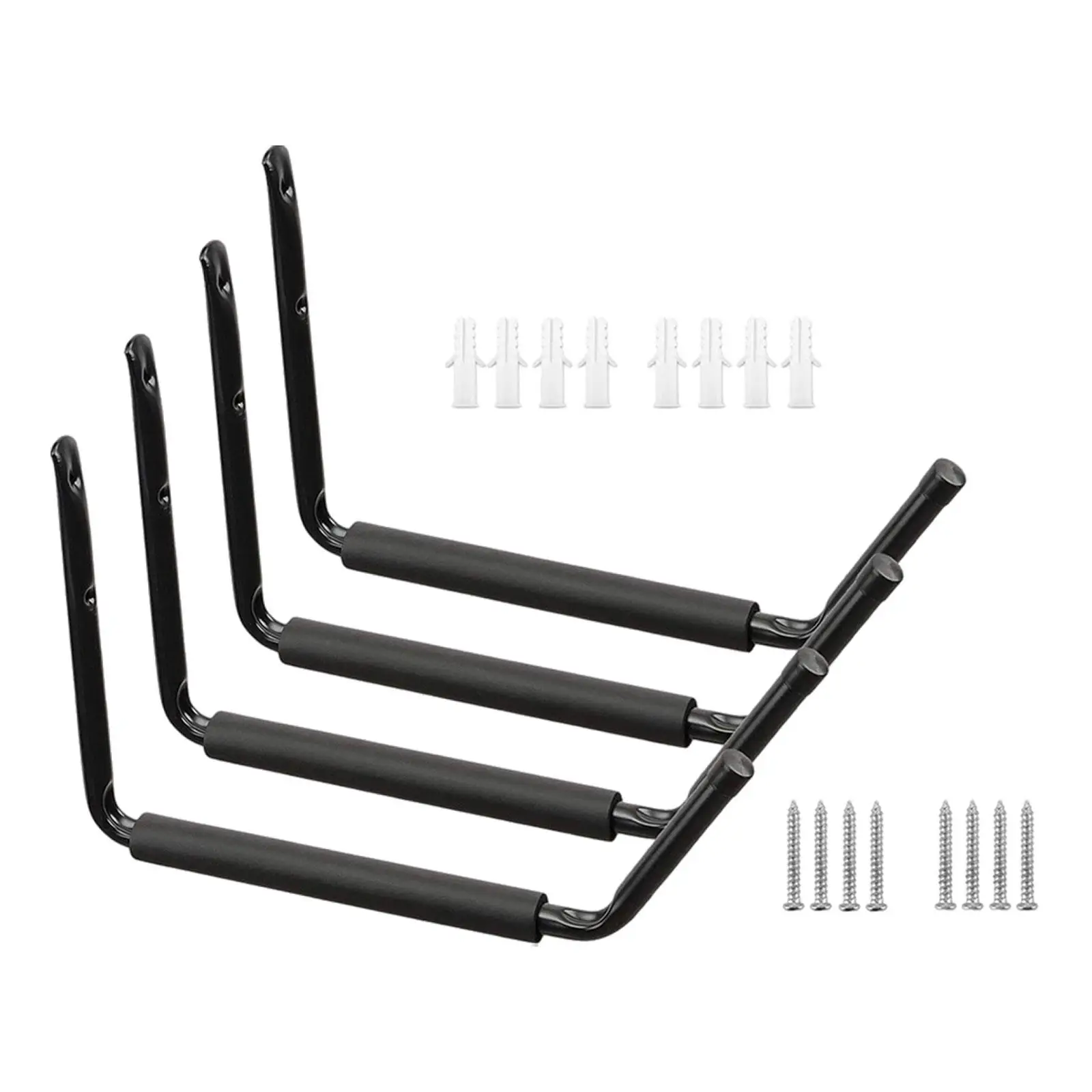 

4x вешалки для Каяка, настенное крепление, стеллаж для хранения Каяка, органайзер, крючки для Каяка, велосипеды, лодки, складное кресло, складские леса