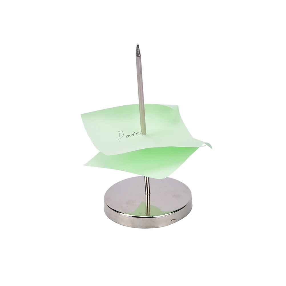 Protable Practical Stainless Steel Straight Rod Paper Memo Holder Spike Stick For Bill Receipt Kitchen Accessories receipt holder
