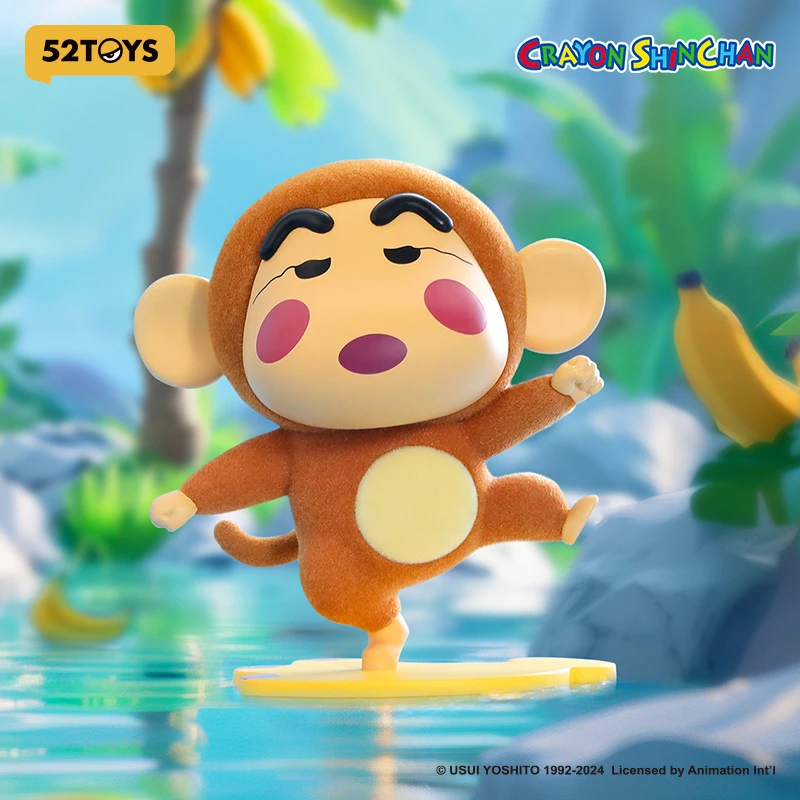 52TOYS BLIND BOX Crayon Shinchan Animal ChaChaCha, Mystery Box