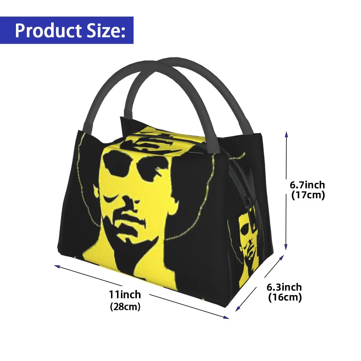 Nick Galis Gangster Portable insulation bag for Cooler Thermal Food Office Pinic Container